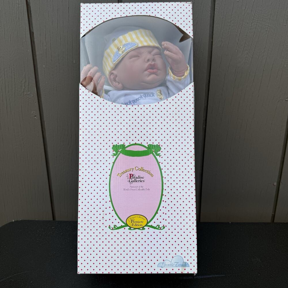 NEW TREASURY COLLECTION PARADISE GALLERIES GENTLE TOUCH "WILLIAM" REALLIKE DOLL
